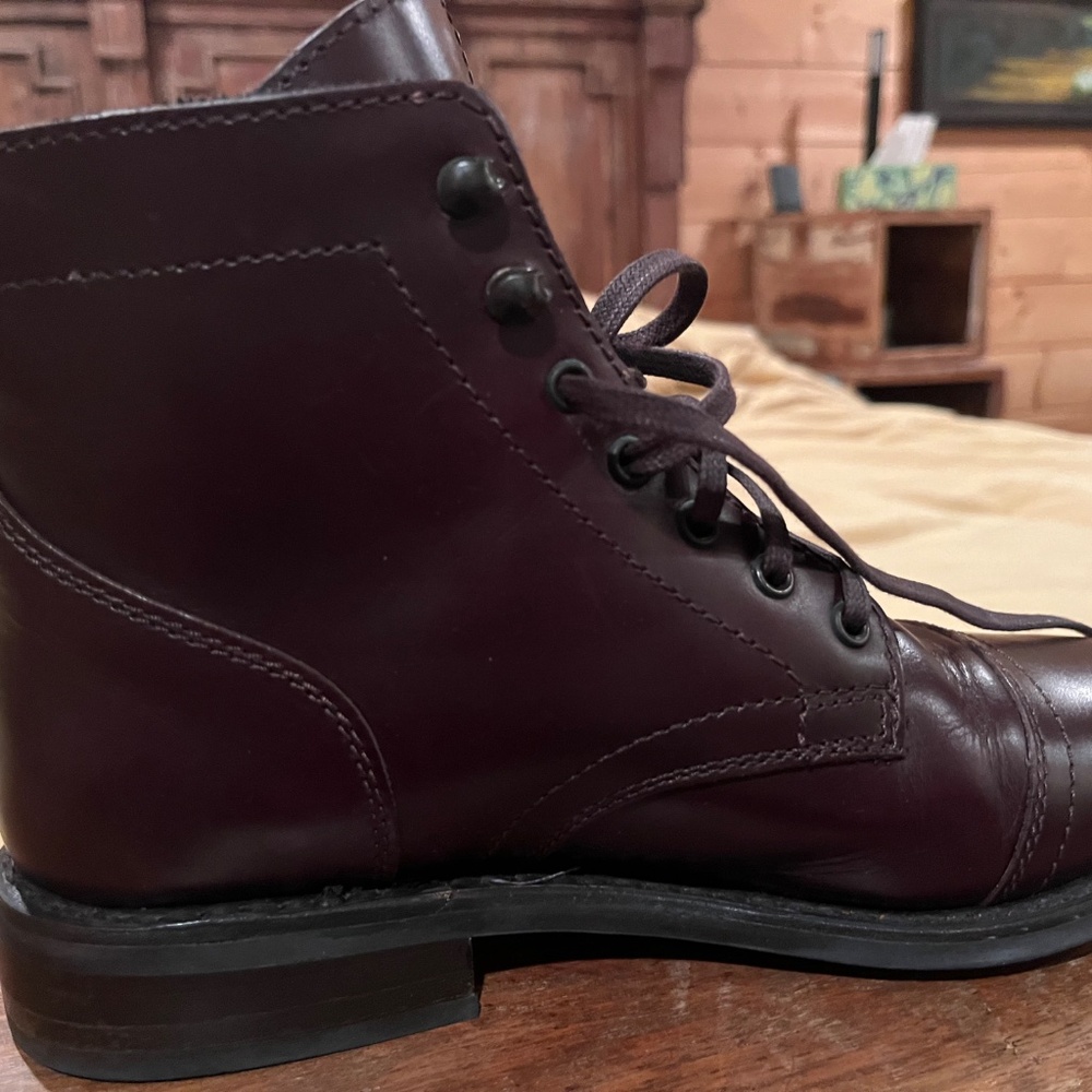 Thursday Boot Co. Captain Brown Leather, Size 8 Boots - Picture 8 of 11